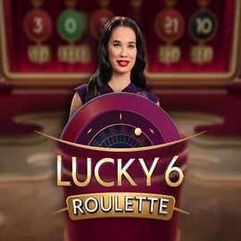 Lucky 6 Roulette logo by Pragmatic Play at X3bet casino